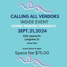 Load image into Gallery viewer, Inside Longview Vendor Event
