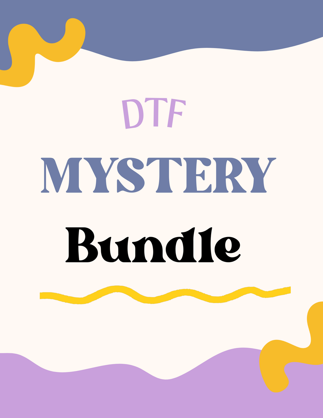 Mystery Dtf Transfer Bundle