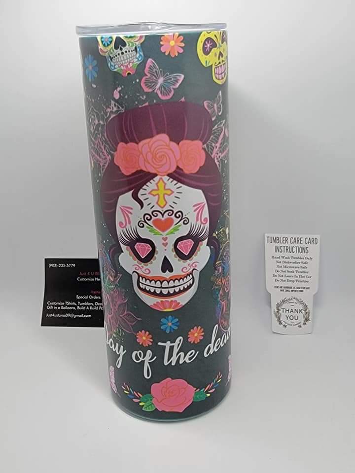 Skull Tumbler